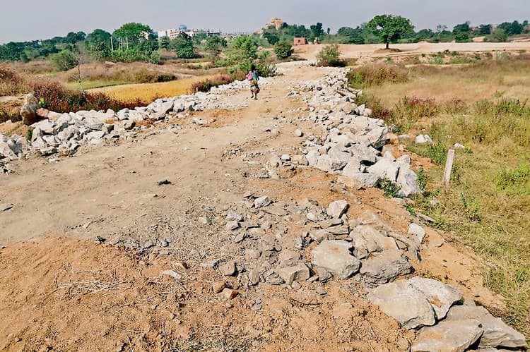 सीयूजे को दी गयी 59.97 एकड़ भूमि पर भू-माफियाओं का कब्जा