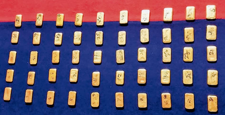 4.36 करोड़ का सोना जब्त, सिविल इंजीनियर गिरफ्तार