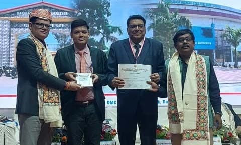 एप्रीसिएशन अवार्ड से सम्मानित किये गये डॉ निशिकांत