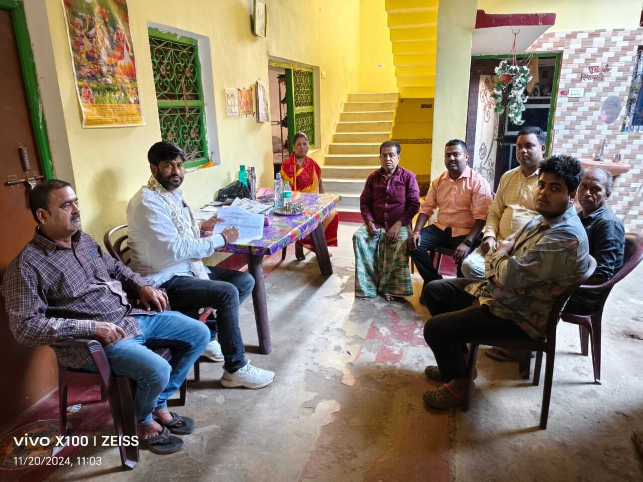 बहादुरगंज से बूथ समिति गठन का भाजपा जिलाध्यक्ष ने किया शुभारंभ