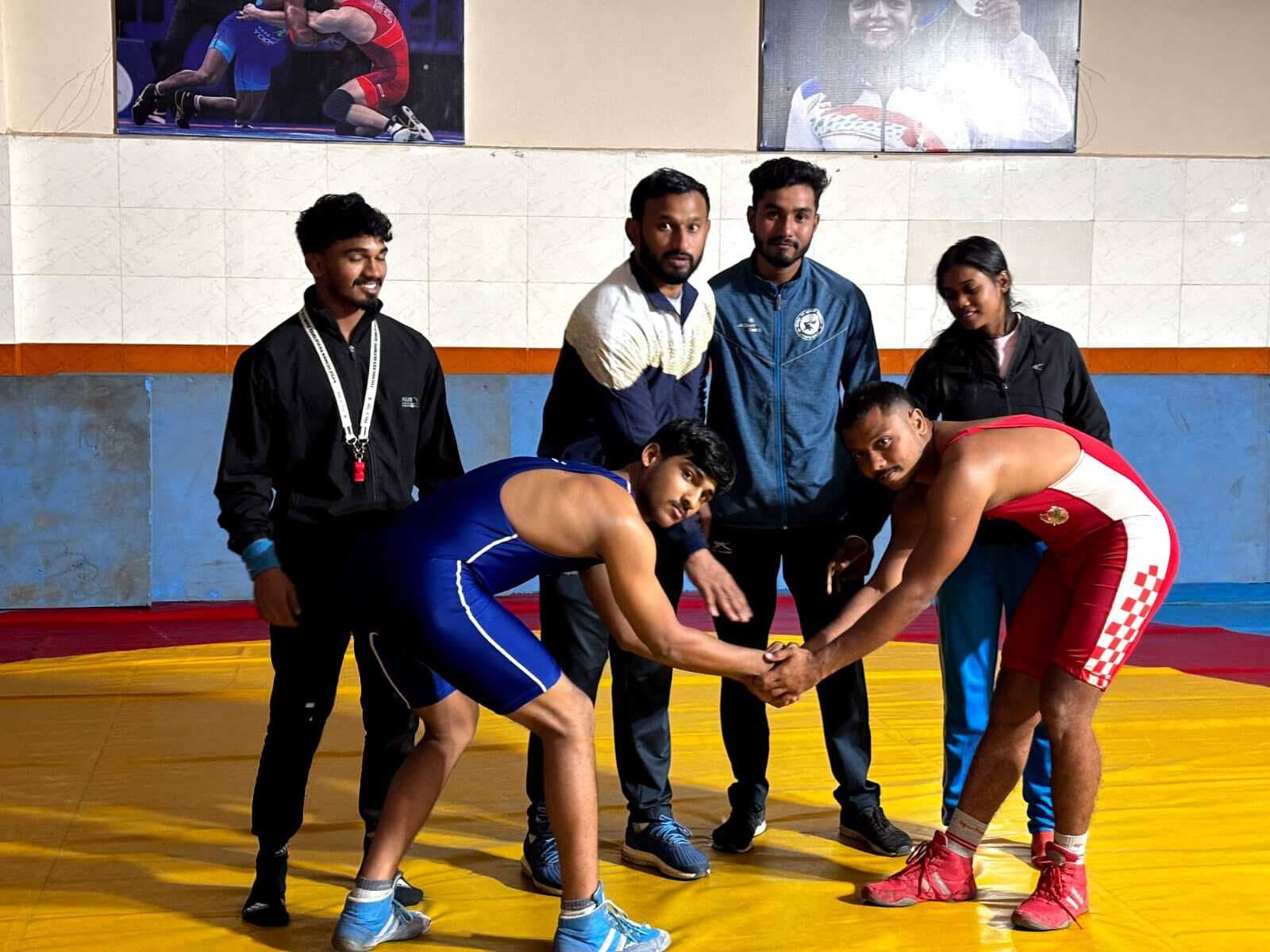 Wrestling : रांची जिला सीनियर महिला-पुरुष कुश्ती टीम का चयन ट्रायल