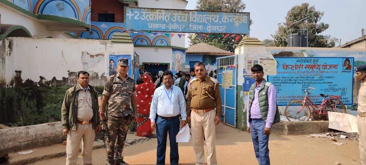 देवीपुर में हुआ 78 प्रतिशत मतदान