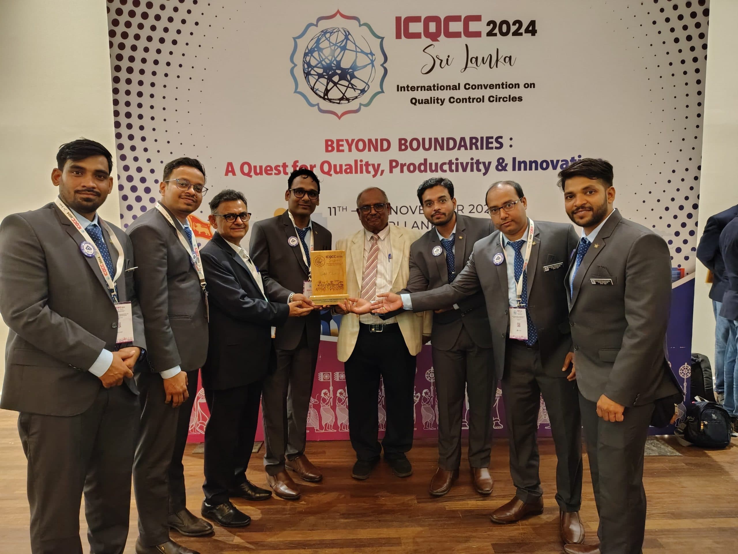 Rourkela News: आरएसपी की सक्षम क्वालिटी सर्किल टीम ने जीता स्वर्ण पदक