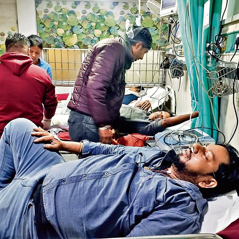 Ranchi News : हटिया यार्ड में फायर एक्सटिंग्विशर फटा, पांच रेलकर्मी घायल