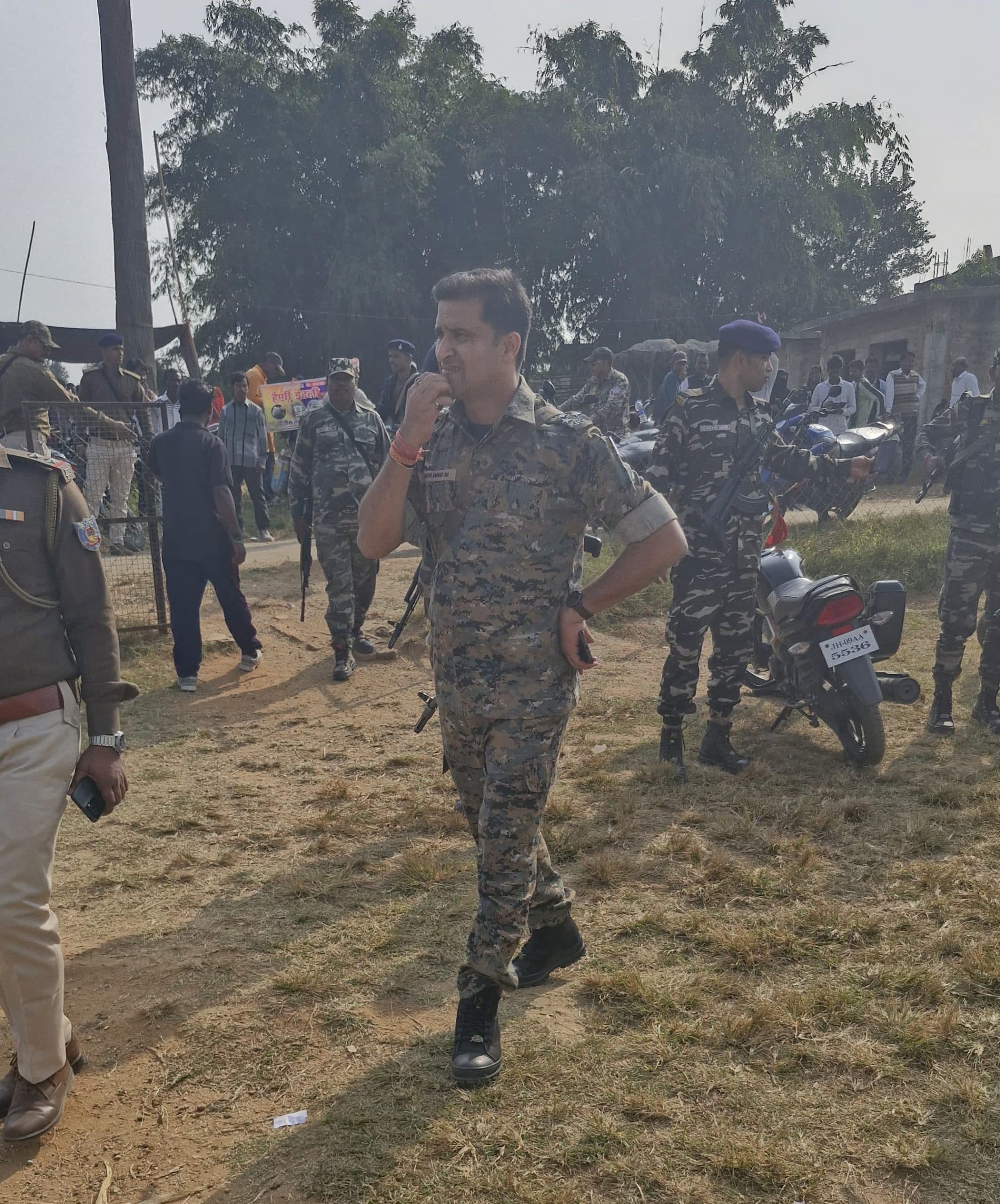 Bokaro News : शांतिपूर्ण व निष्पक्ष मतदान के लिए सुरक्षा के थे पुख्ता इंतजाम