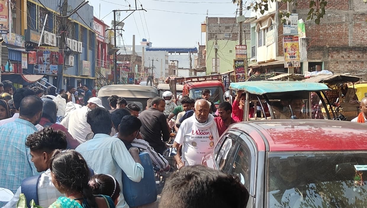 नासूर बन रही है सोनो में जाम की समस्या, परेशान लोग