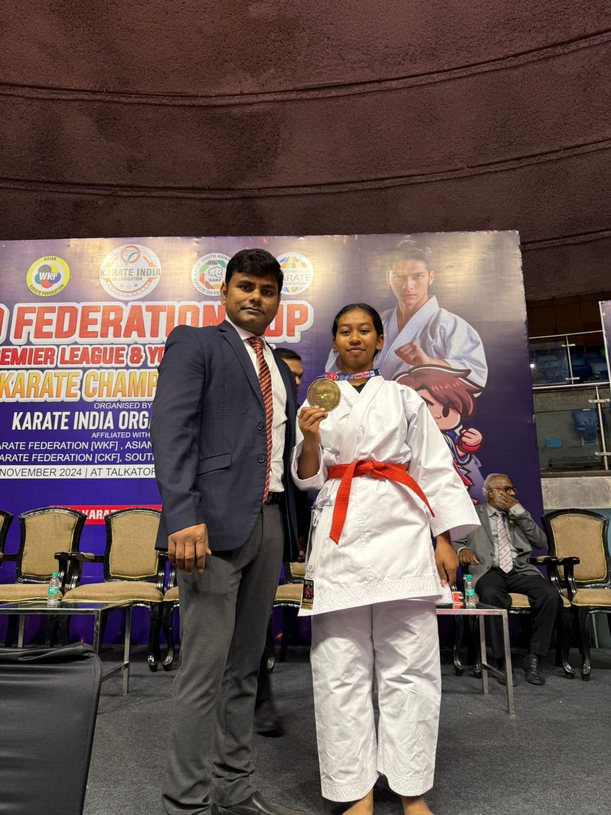 Karate: यूथ लीग कराटे में झारखंड की अश्विनी ने जीता कांस्य