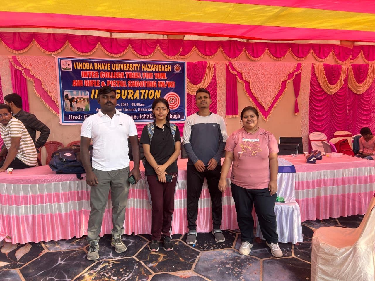 Giridih News: पिस्टल शूटिंग जोनल प्रतियोगिता में गिरिडीह कॉलेज के बिट्टू का चयन