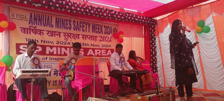 इसीएल अधिकारियों ने खदान में सुरक्षा नियमों के पालन की शपथ ली