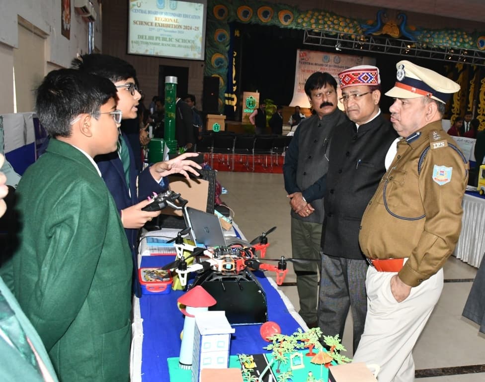 ranchi news : डीपीएस में लगी सीबीएसइ रीजनल लेवल विज्ञान प्रदर्शनी
