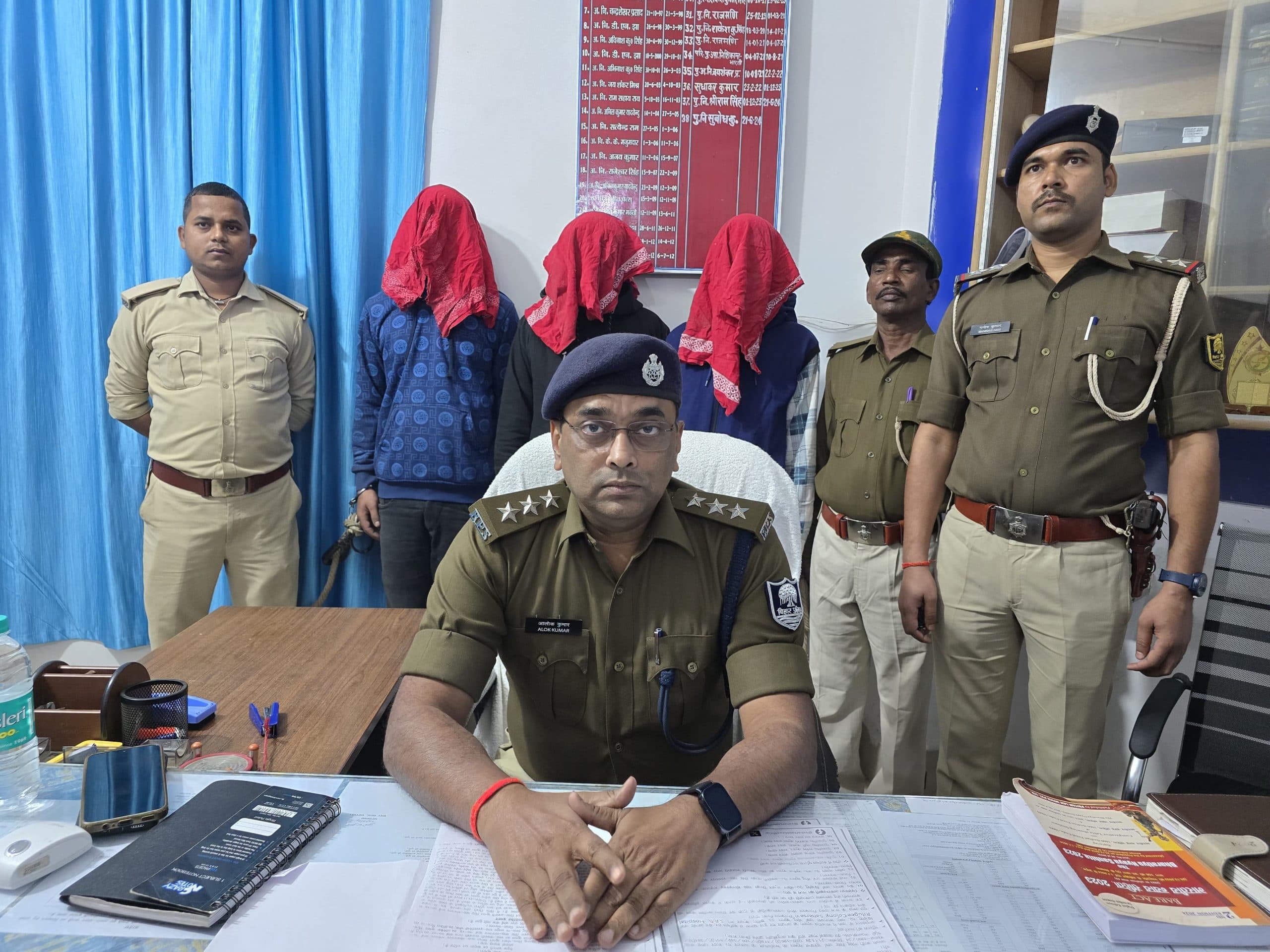 36 घंटों में पुलिस ने हत्या प्रयास मामले के तीन आरोपियों को दबोचा, झूठी कहानी का किया पर्दाफाश, खुद से लगा था गोलू को गोली