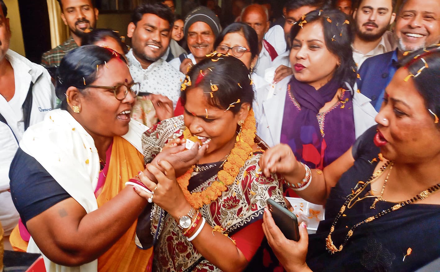 Gaya News : मनोरमा को पहले, तो दीपा को पांचवें राउंड में मिली बढ़त