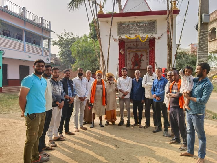 मधुबनी से दंडवत देते हुए बैजनाथ धाम जा रहे बम का अभाविप ने किया स्वागत