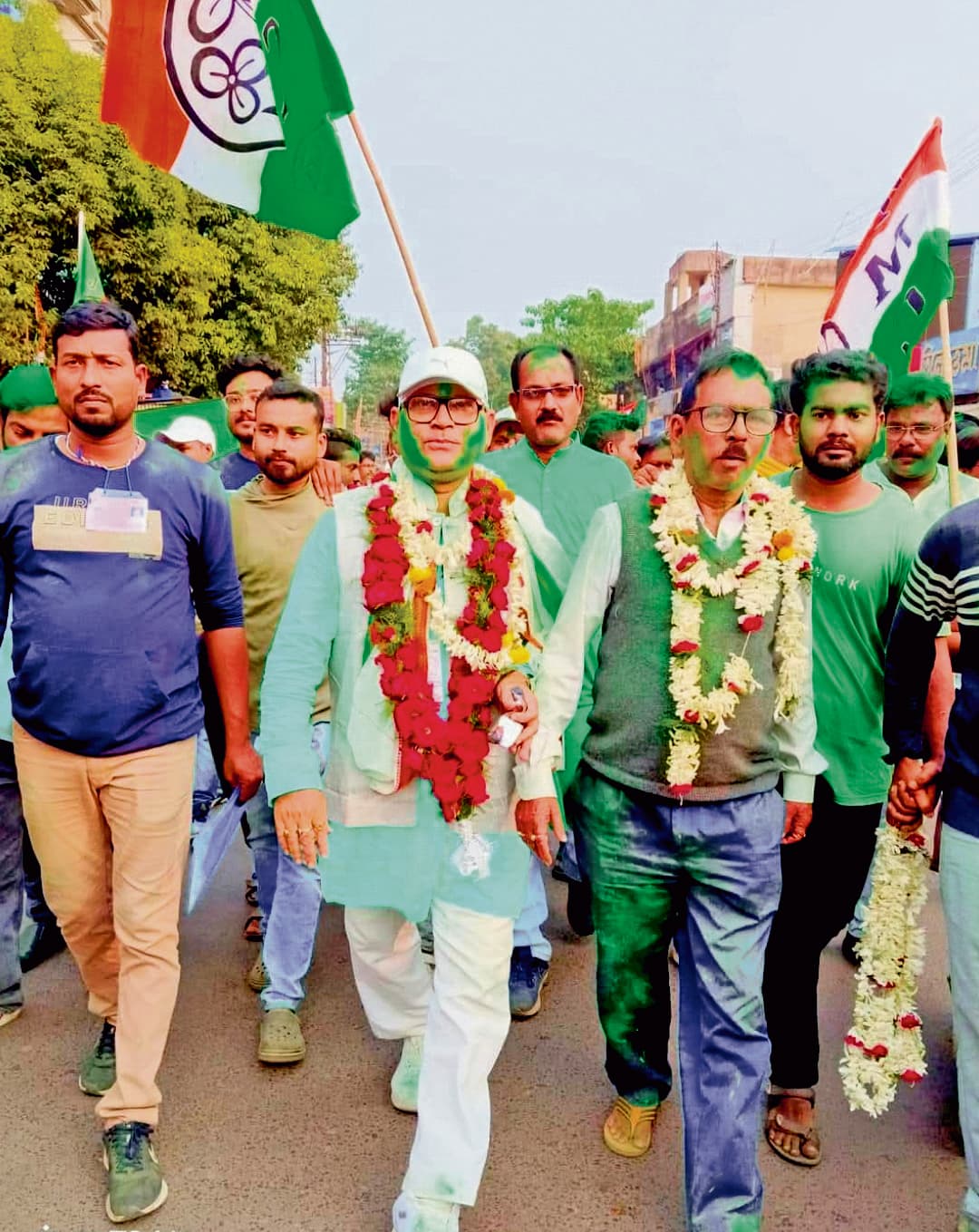 हाड़ोवा व नैहाटी में घटा भाजपा का वोट प्रतिशत