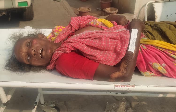 तुरियाबेड़ा में स्कॉर्पियो से धक्का लगने से बुजुर्ग महिला की मौत
