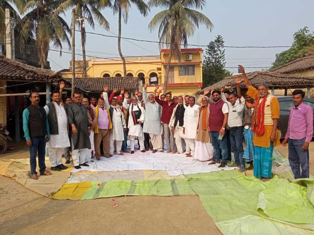 सिकरहना तटबंध विरोध संघर्ष समिति का गठन, ओमप्रकाश बने अध्यक्ष