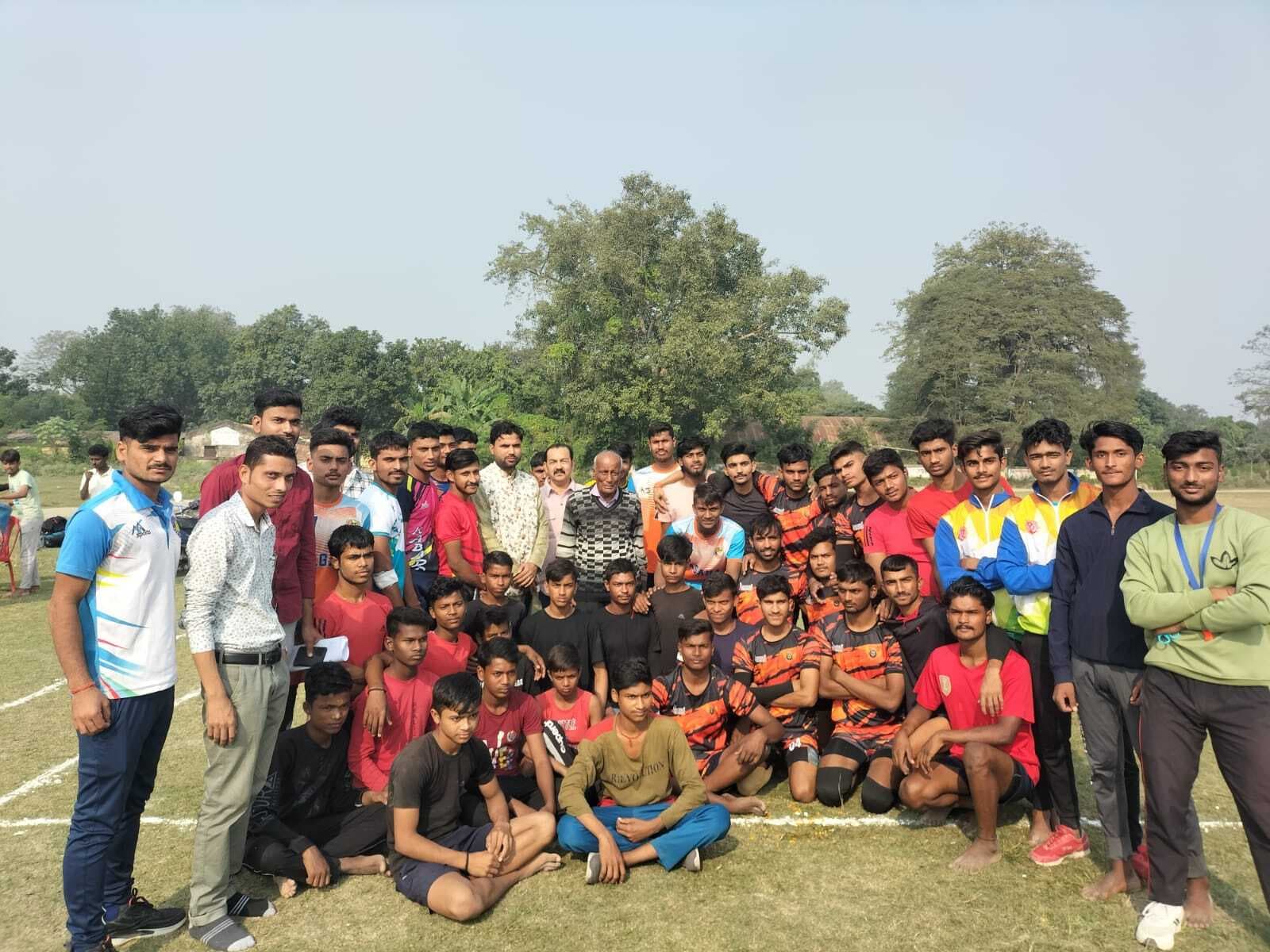 केजीएफ कबड्डी टीम ने बगहा को हराया