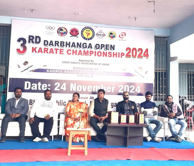Darbhanga News: ओपन कराटे में दरभंगा के निशांत चौधरी को मिला प्रथम स्थान