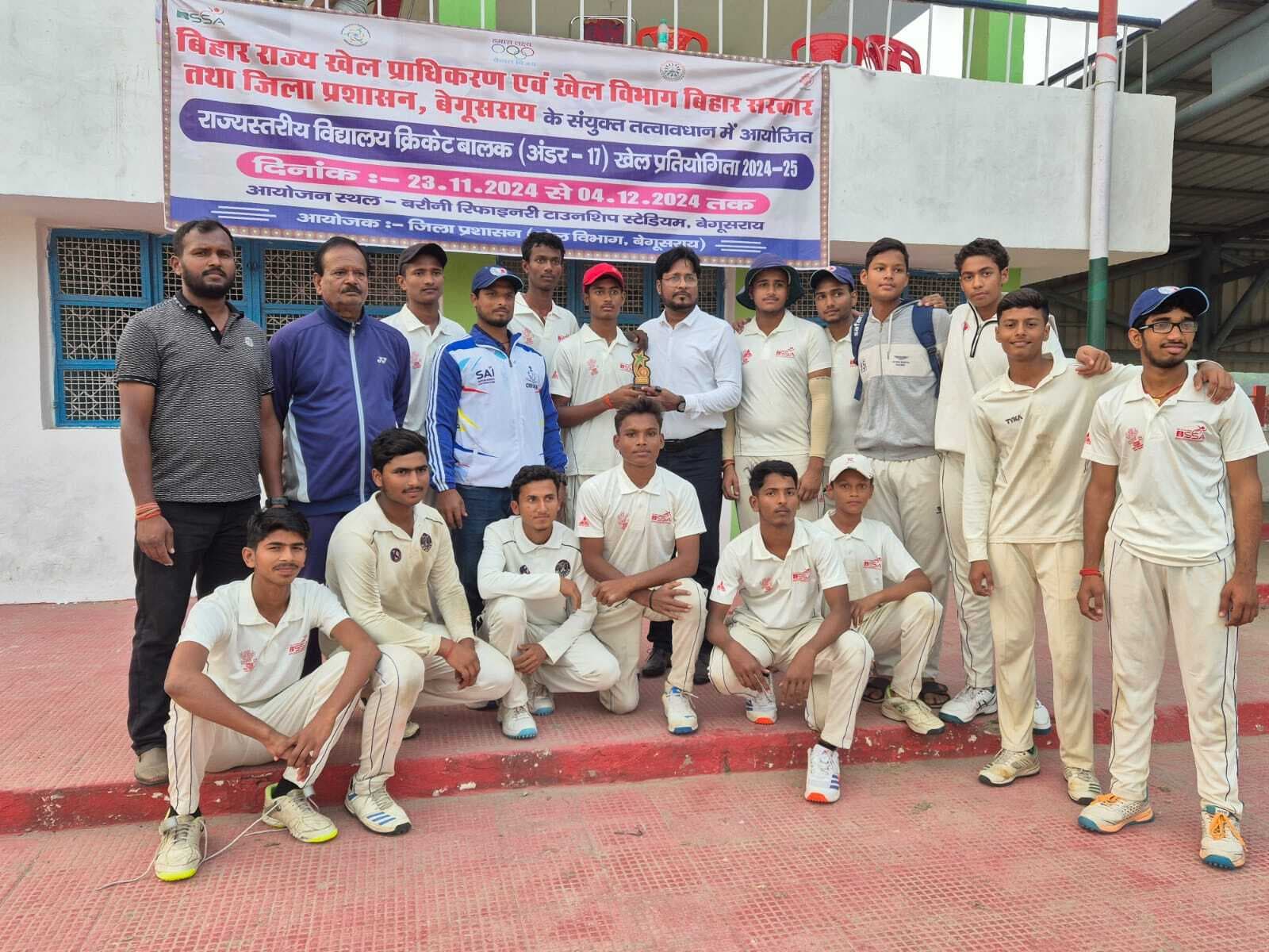 खगड़िया ने समस्तीपुर टीम को हराया