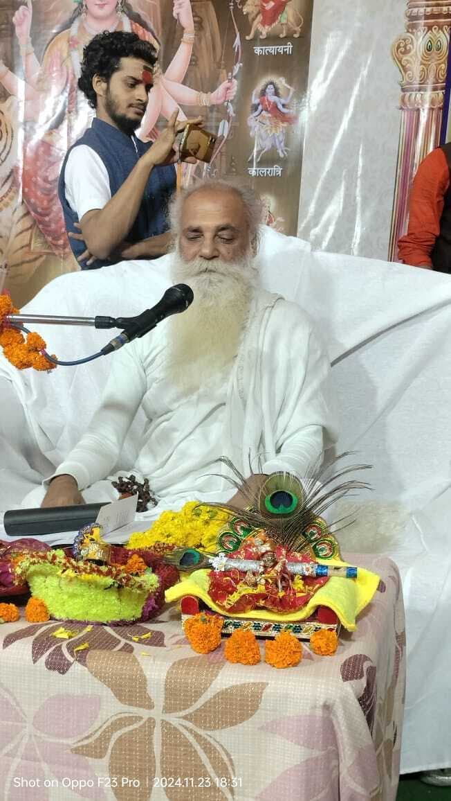 संसार चलाचल है, केवल सनातन धर्म शाश्वत है : चिदात्मन महाराज