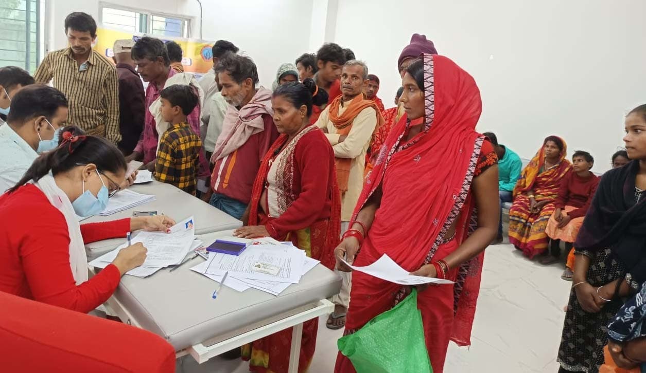 शिविर में 85 दिव्यागों की हुई पहचान