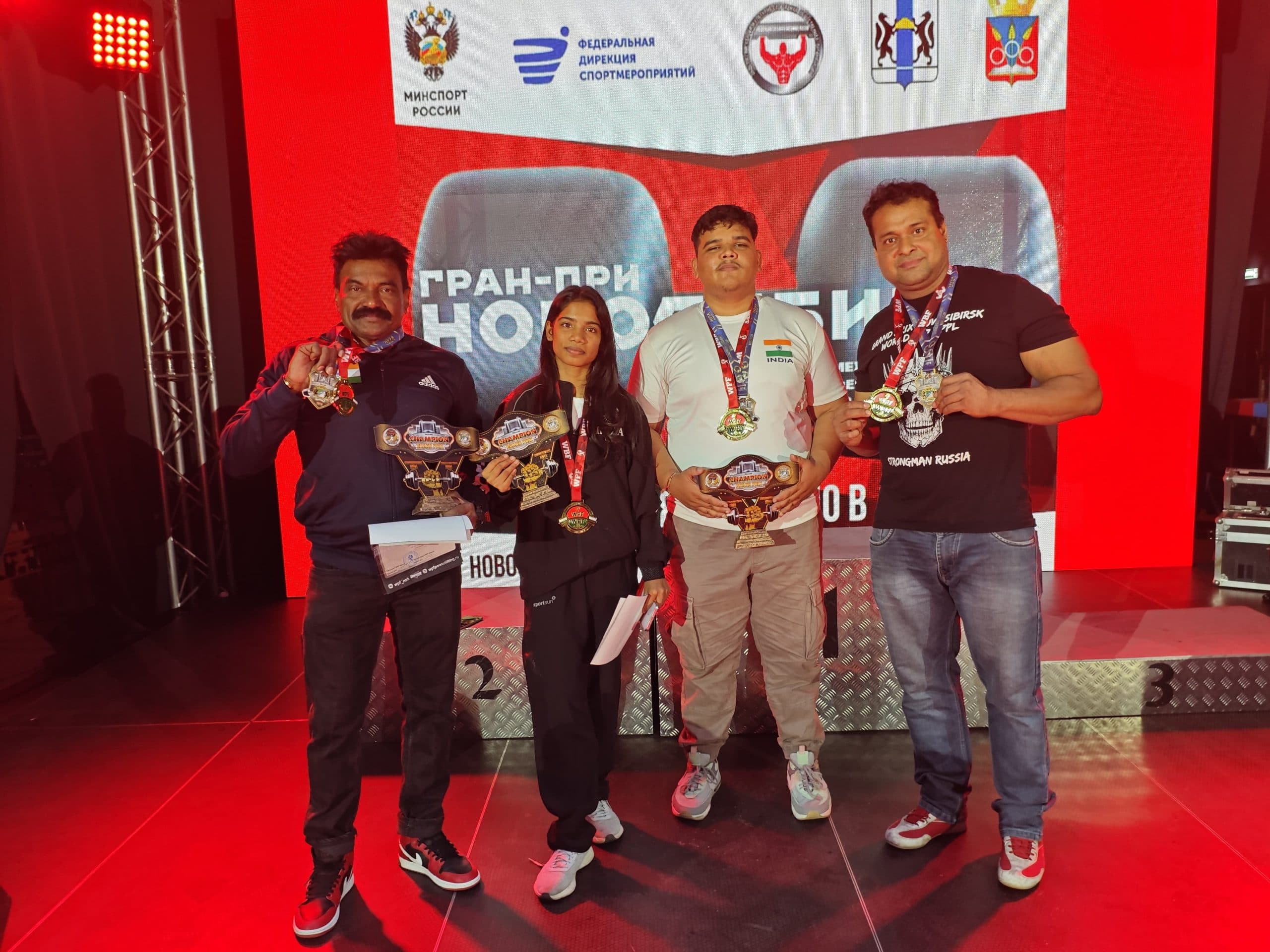 विश्व कप पावरलिफ्टिंग में भारत का शानदार प्रदर्शन