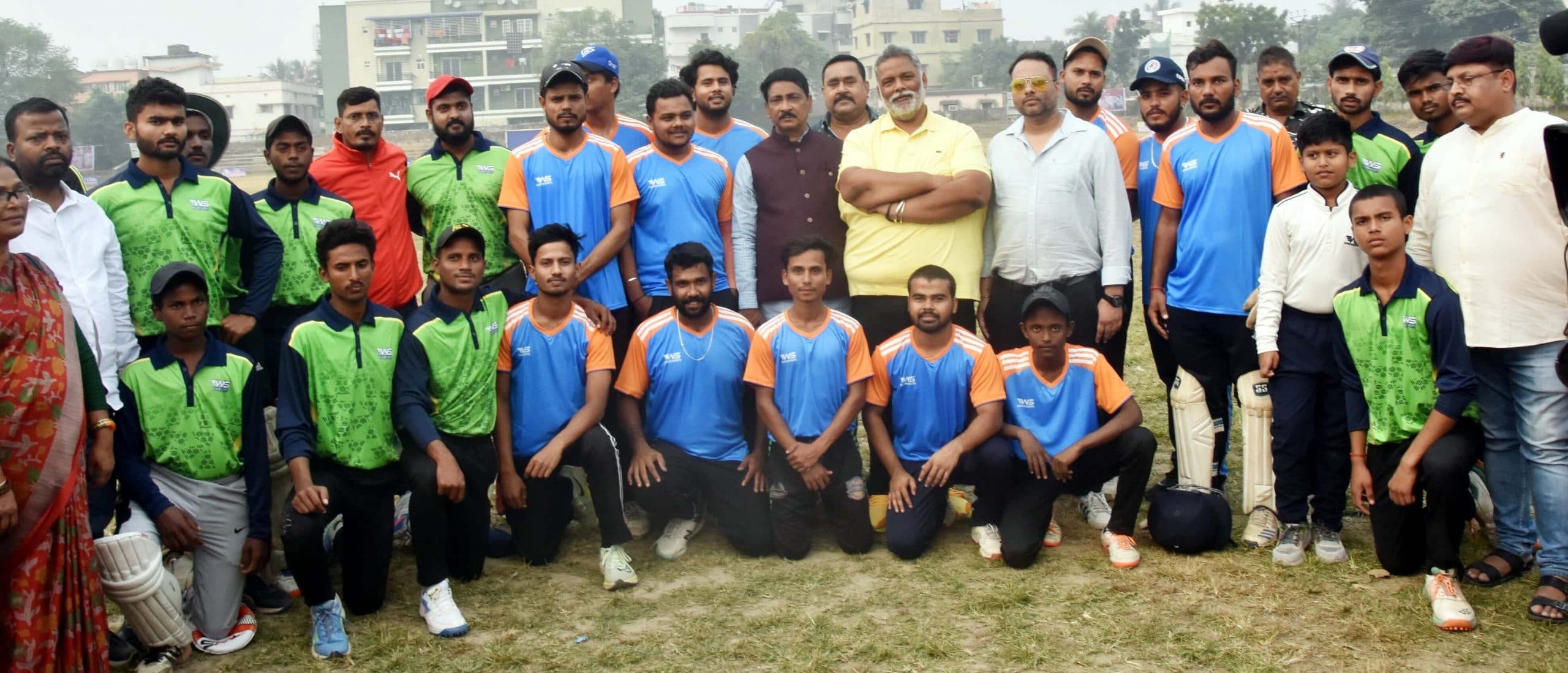 युवाओं को एकजुट करने व अनुशासन सिखाने का जरिया है क्रिकेट : पप्पू यादव