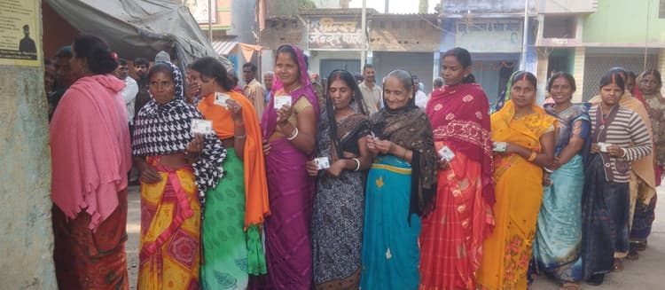 अलीगंज में  48.8 प्रतिशत मतदाताओं ने मतदान में लिया भाग