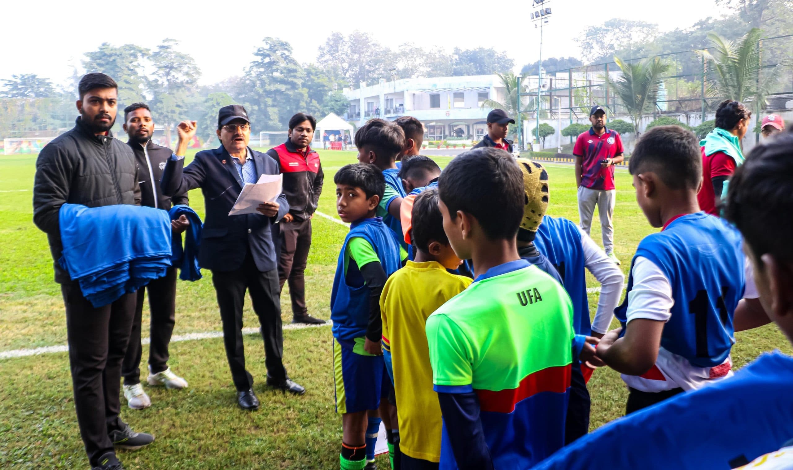 टाटा फुटबॉल एकेडमी के तीसरे फेज के ट्रायल में 140 खिलाड़ी शामिल