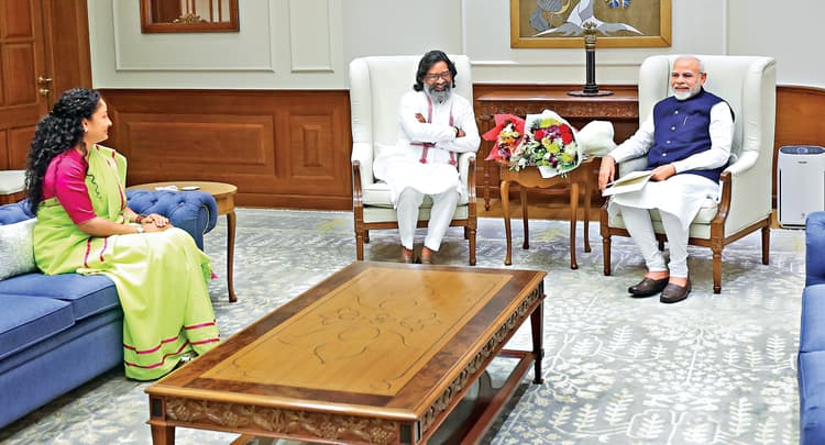 हेमंत सोरेन ने मोदी व शाह को शपथ ग्रहण के लिए दिया न्योता