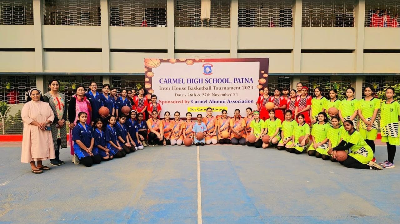 कैंपस : कार्मेल हाइस्कूल : इंटर हाउस बास्केटबॉल टूर्नामेंट में छात्राओं ने दिखाया दम