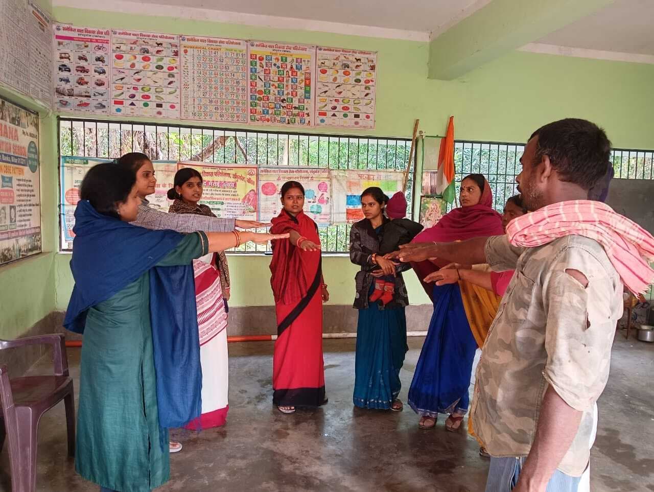 बाल विवाह मुक्त अभियान को लेकर शपथ ग्रहण समारोह