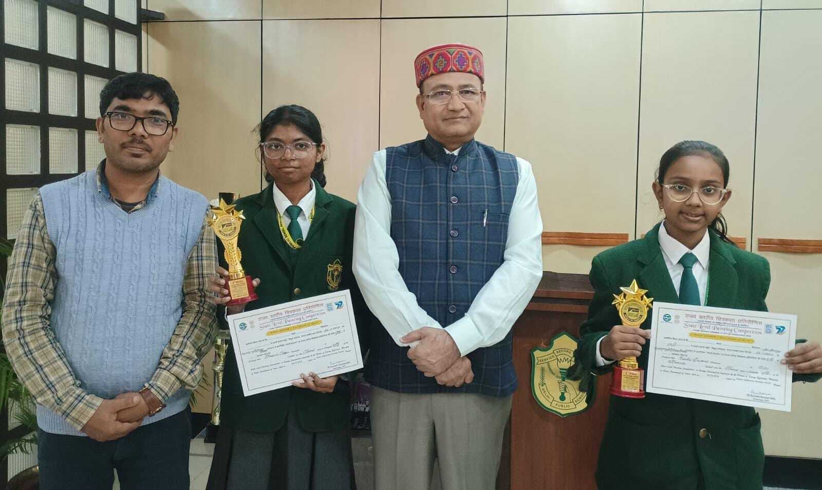 Ranchi News : डीपीएस के विद्यार्थियों को पेंटिंग प्रतियोगिता में तीसरा स्थान मिला