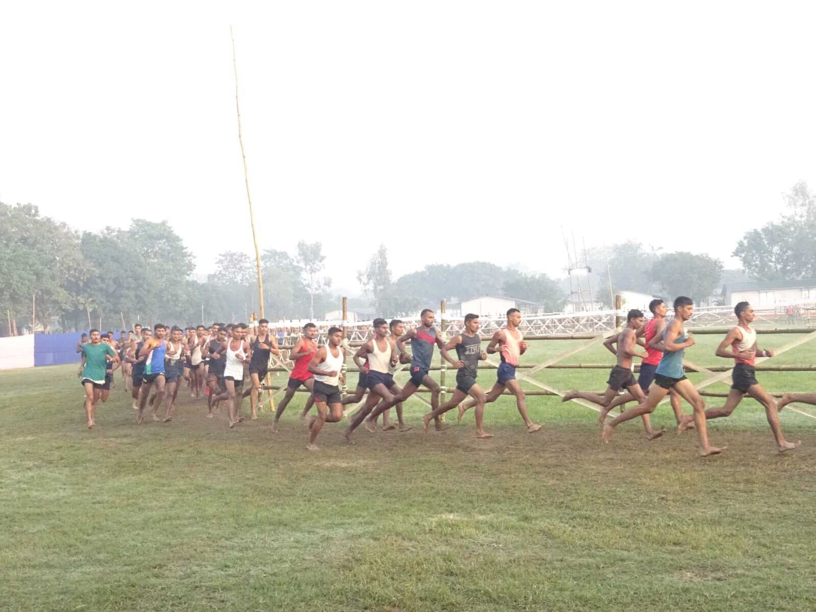 अग्निवीर भर्ती रैली : भागलपुर के 503 युवा दौड़ में हुए सफल