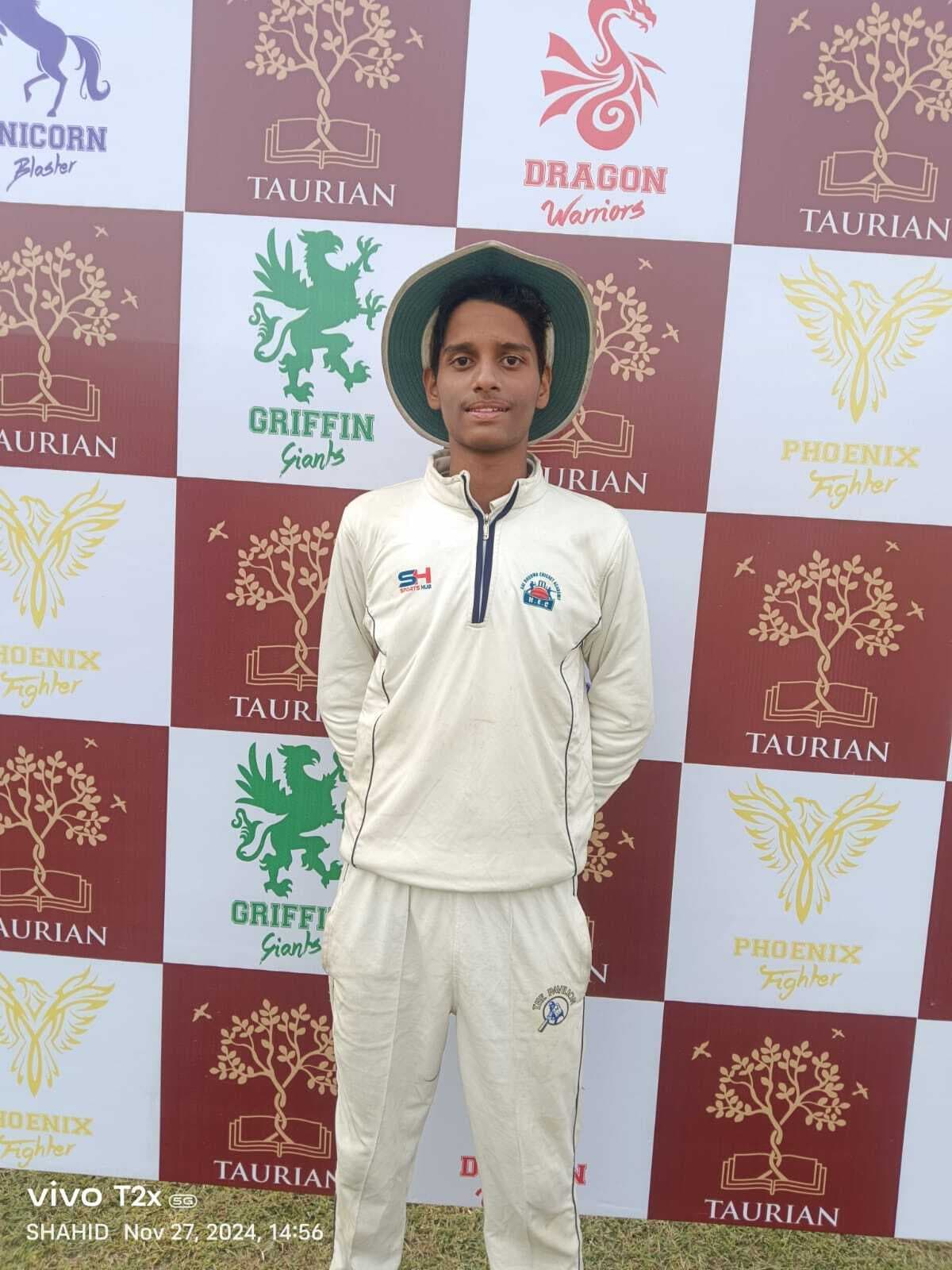 Cricket : अंतर स्कूल अंडर-16 क्रिकेट शुरू, टेंडर हार्ट का जीत से आगाज