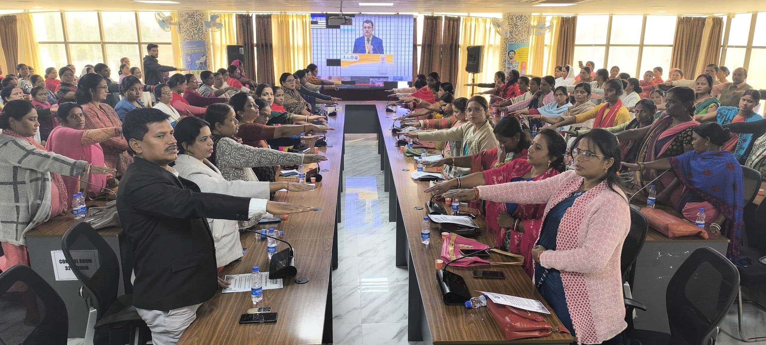 Giridih News :लोगों ने लिया बाल विवाह मुक्त भारत का संकल्प