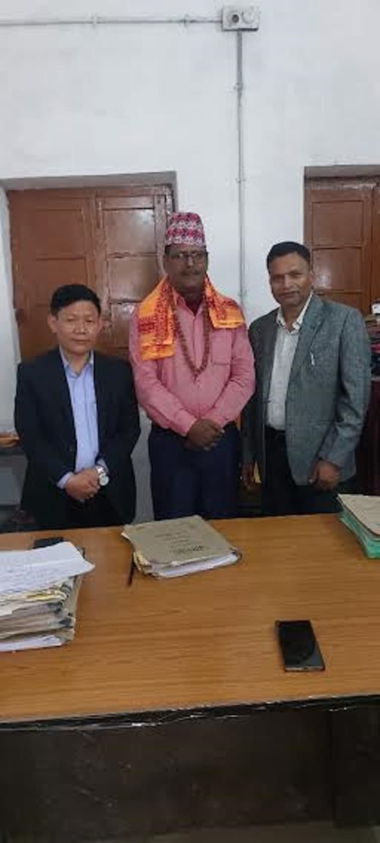 बीएनएमयू पहुंचे त्रिभुवन विश्वविद्यालय नेपाल के शिक्षक