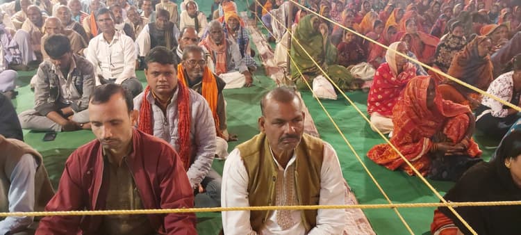 श्री रामचरितमानस व गीता ज्ञान यज्ञ के चौथे दिन तारकासुर वध की सुनाई कथा