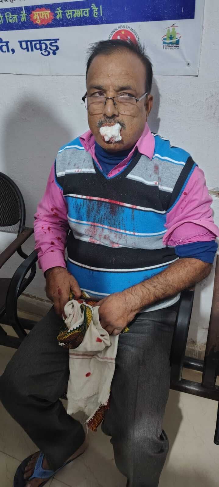 पाकुड़िया में व्यवसायी अजय भगत को मारा गोली, गंभीर