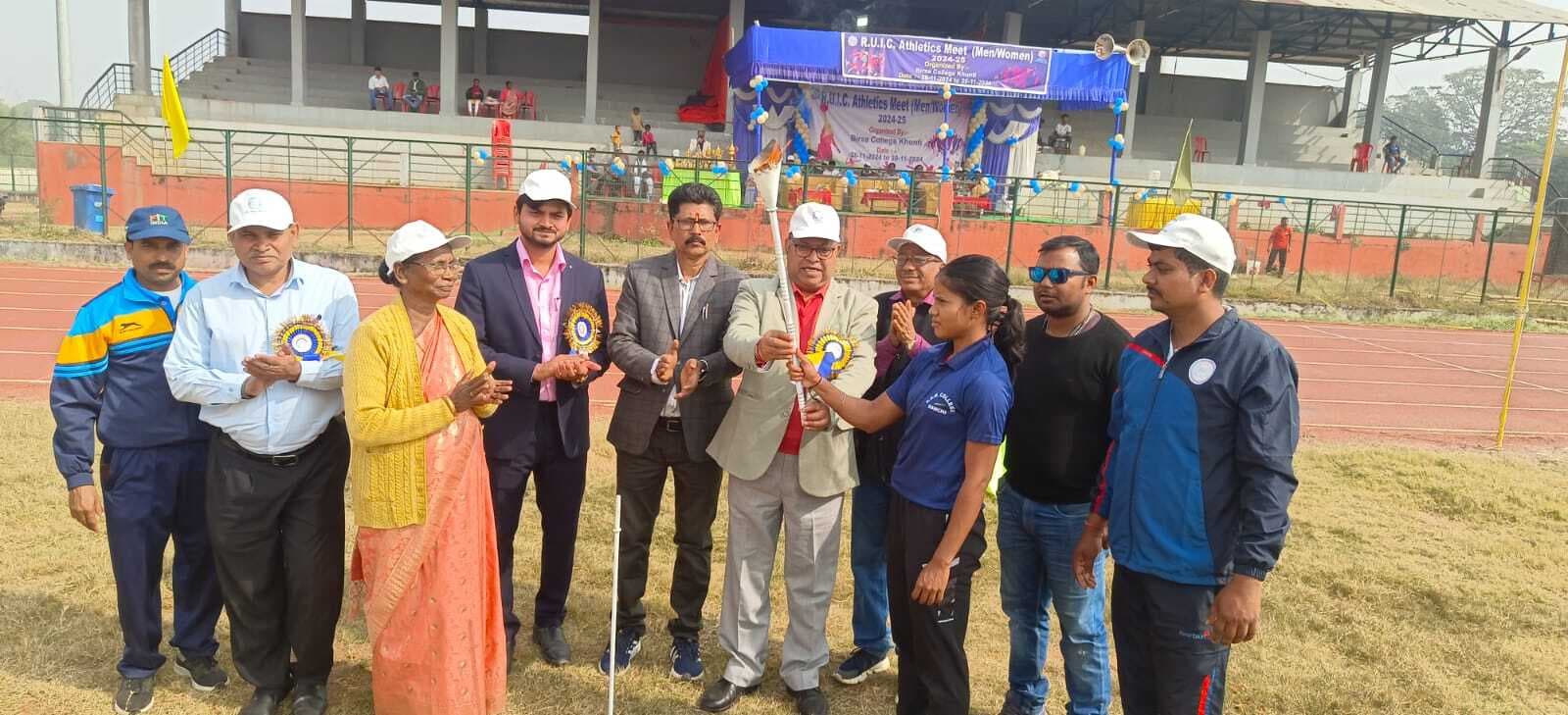 बिरसा कॉलेज की हीरा संगा 1500 मीटर की दौड़ में विजेता