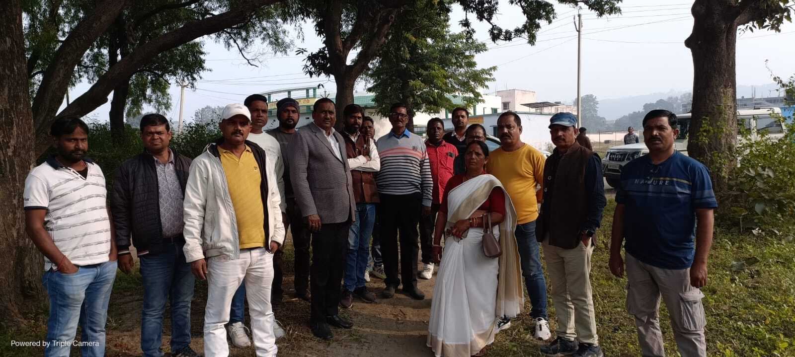 डीएसपी कार्यालय के पीछे बनेगा पार्क, स्थल की हुई मापी