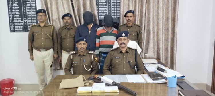 Bhagalpur news शवनम गैंग का 50 हजार का इनामी लूट की योजना बनाते गिरफ्तार