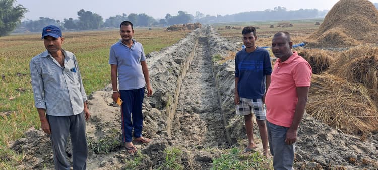 मनरेगा योजना से भीसी जीर्णोद्धार का कार्य शुरू