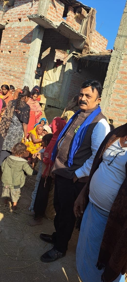 खुटहा नरकटिया निवासी मजदूर की हरियाणा में मौत