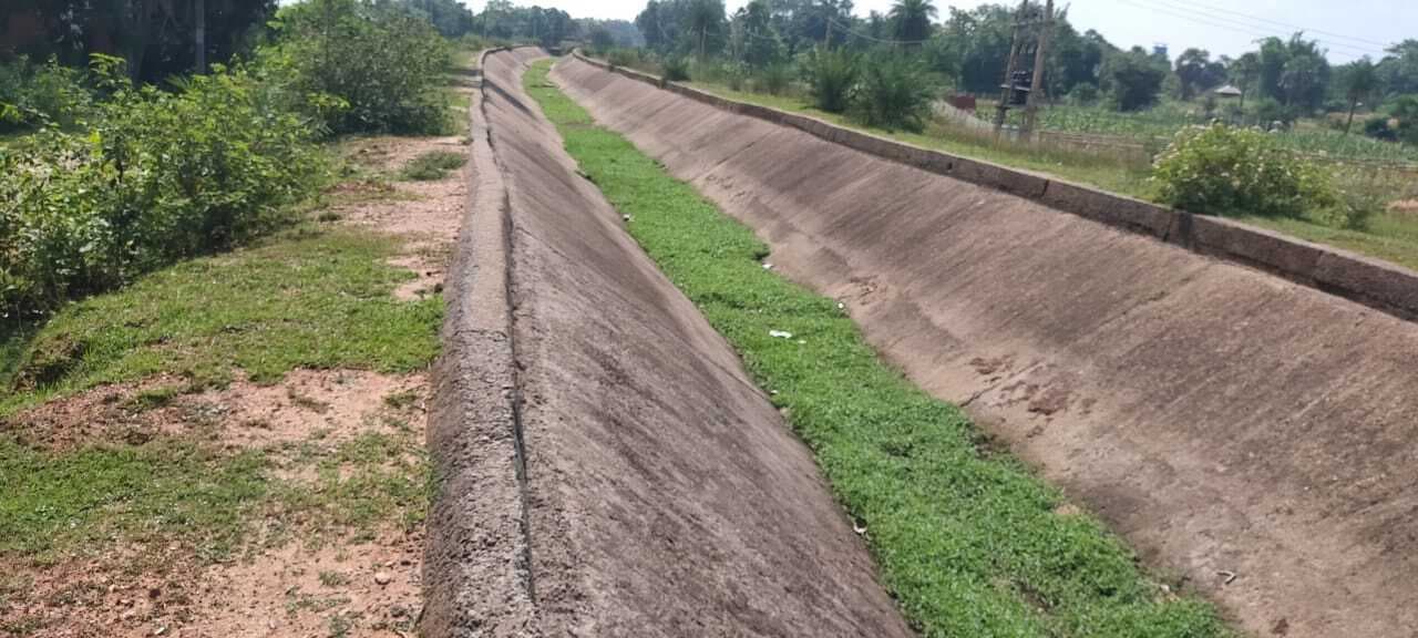 12 करोड़ खर्च के बाद नहर के अंतिम छोर तक नहीं पहुंच रहा पानी