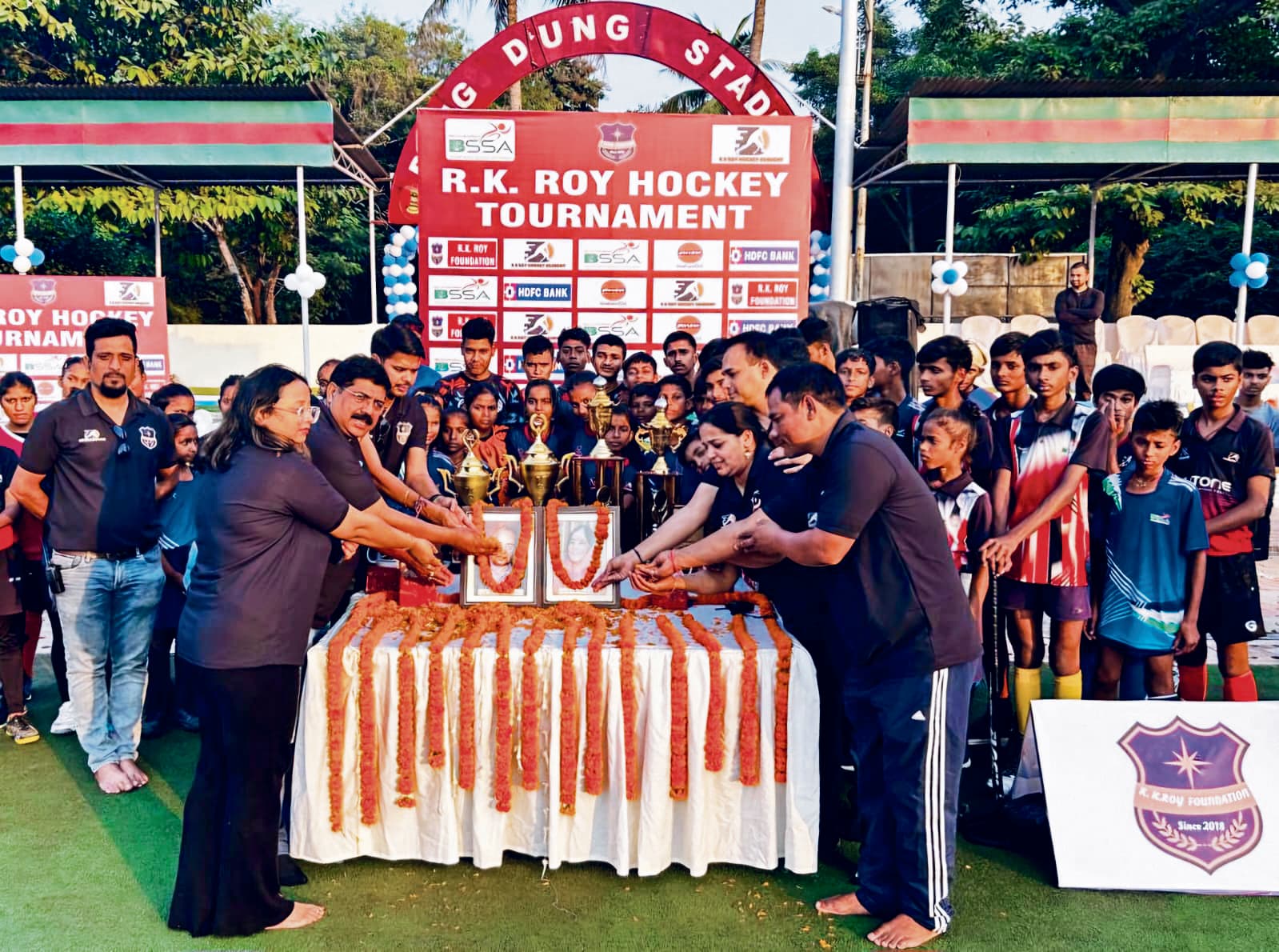 पांचवी आरके रॉय मेमोरियल हॉकी टूर्नामेंट का आगाज