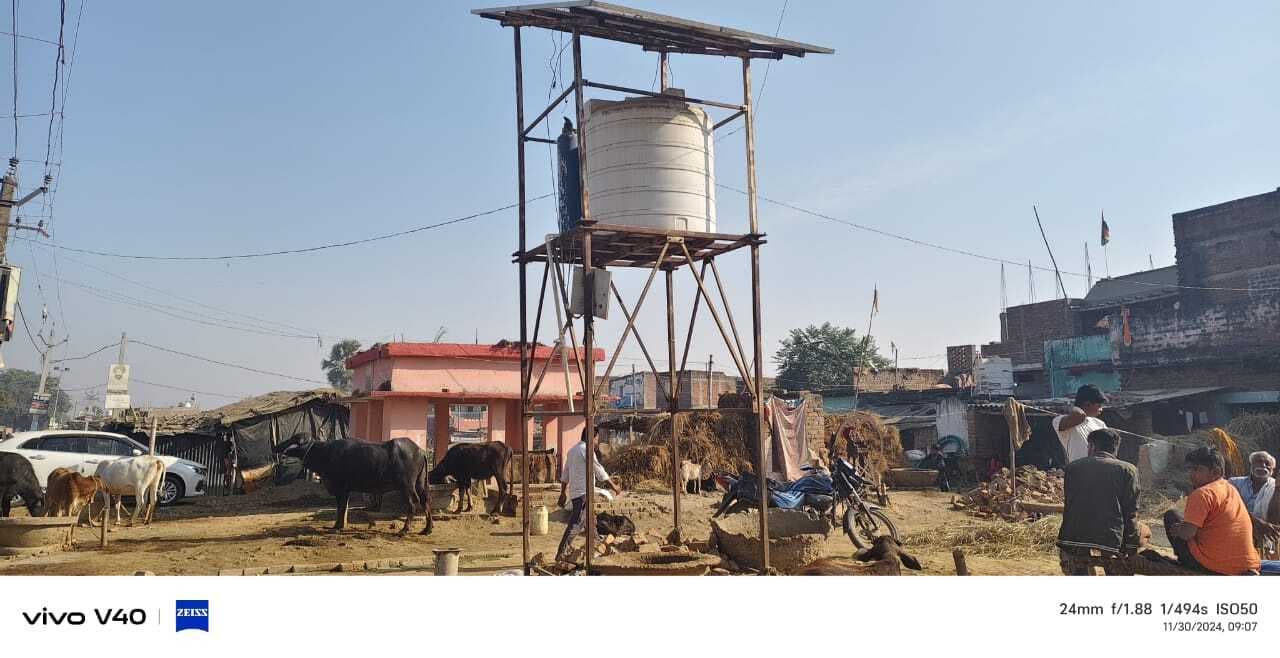 Godda News: हनवारा पंचायत में सालभर से सोलर जलमीनार खराब, जलसंकट से परेशान लोग