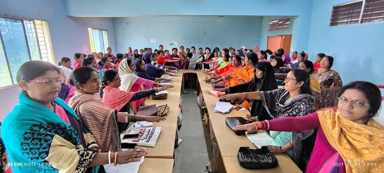 सेविकाओं ने बाल विवाह मुक्त भारत बनाने का लिया शपथ