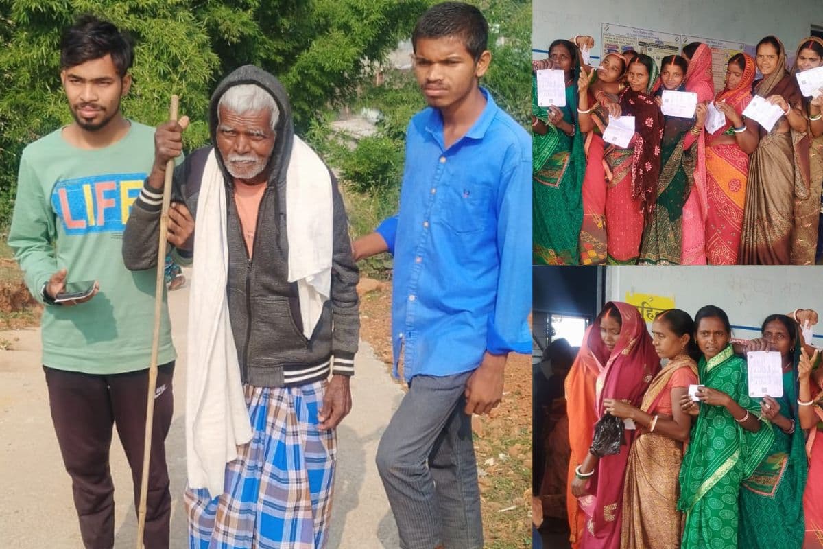 Jharkhand Election 2024: झारखंड में 300 फीट ऊंची पहाड़ी पर भी दिखा वोटरों का उत्साह, 50 सीढ़ियां चढ़कर किया मतदान