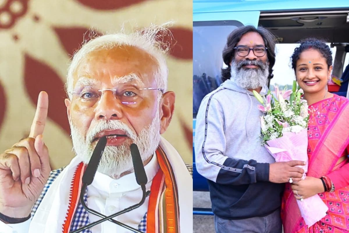 झारखंड में नहीं चला पीएम मोदी-शाह-योगी का जादू, हेमंत-कल्पना पड़े भारी